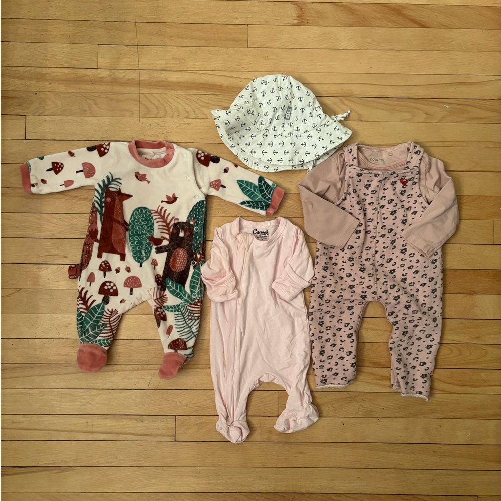Newborn Baby Girl Bundle, Boboli, Coccoli and Noppies, Jan and Jul